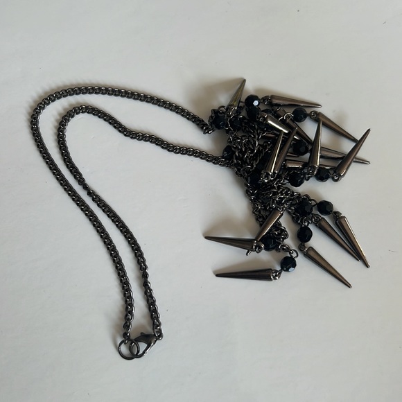 CLEARANCE Black Necklace 18.25" Inches Lenght (Approx.) - Picture 9 of 17